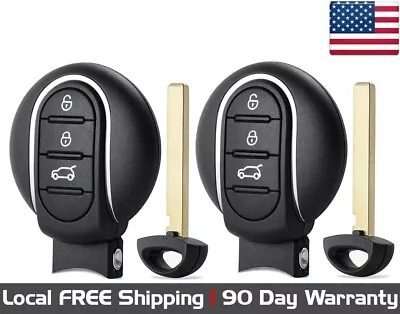 2x New Quality Replacement Proximity Key Fob Remote For 2014-2018 Mini Cooper • $74.95