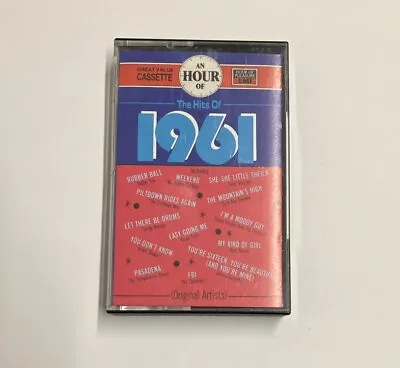 An Hour Of The Hits Of 1961 - (Cassette Tape)  • $5.04