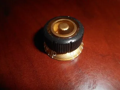 NEW - Genuine Ibanez 0-10 Sure Grip III Guitar Speed Knob - GOLD #4KB3XA0011 • $19.01