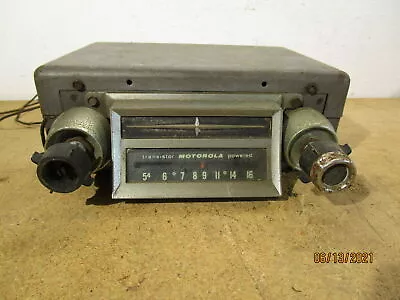 Vintage Car Radio 1957 Chevy Motorola CTM7X9733 Parts Or Repair • $49.98