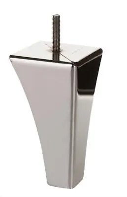 Polished Cone Furniture Metal Legs Feet For Sofas Chairsstoolsbedcabinet S67 • £6.74