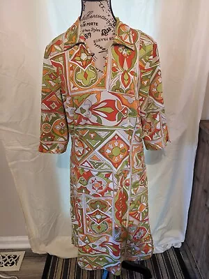 Ladies J.McLaughlin Multicolor Dress Size L • $30