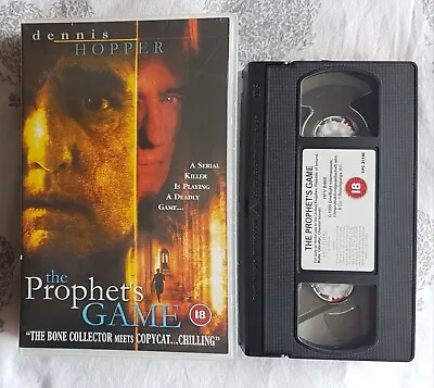 THE PROPHET'S GAME (VHS) BIG BOX - Dennis Hopper + Joe Penny + Sondra Locke • $15.14
