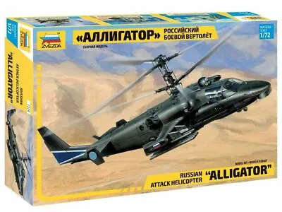 $24.88 • Buy Zvezda 7224 Russian Attack Helicopter ALLIGATOR Plastic Scale Model 1:72 NEW BOX