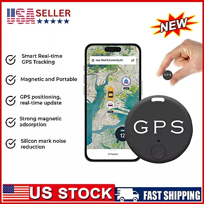 Mini GPS Tracker Realtime SOS Anti-theft Magnetic Locator For Car Pet Bike Truck • $9.17