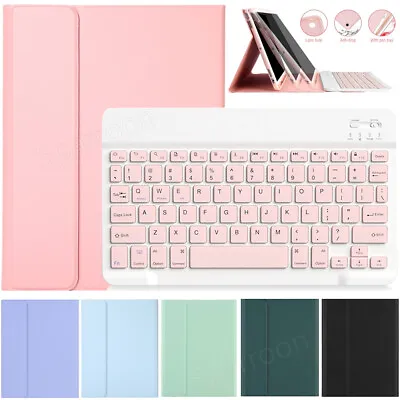 Bluetooth Keyboard Case For IPad 6th 7th 8th 9th 10th Generation Air 3 4 5 Pro • £17.99