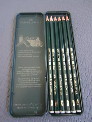 Faber-Castell Pencils Castell 9000 Artist Graphite - 2 Pencils Slightly Used • $7.99