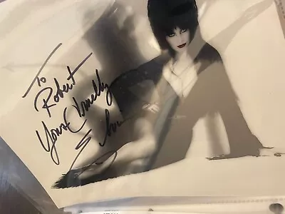 Cassandra 'Elvira' Peterson 8x10 Autographed Hand-signed Photo • $65