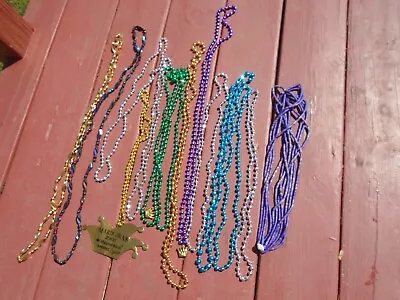 Vintage Mardi Gras Beads Lot Of 13 • $4