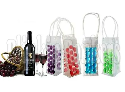 Wine Champagne Bottle Drink Cooler Chiller Ice Pack Bag Carrier Keep Cool Cold • £903.89