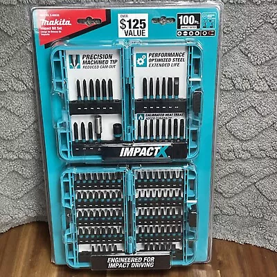 *NEW* Makita ImpactX Driver Bit Set (100-Piece) (Model: E-00038) *SHIPS FREE* • $29.99