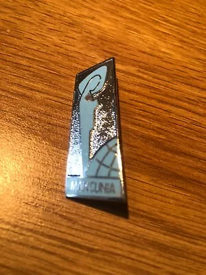 Mancunian Modernist Manchester City Blue Metal Pin Badge • £2.50