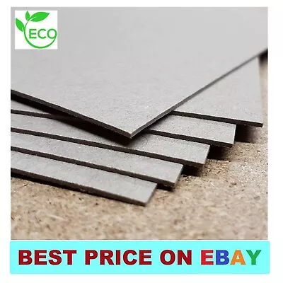 Greyboard A2 A3 A4 A5 A6 Grey Backing Card Board 1mm Thick Mount Frame Cardboard • £1.89