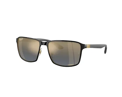 Ray-Ban Sunglasses RB3721CH  187/J0 Black Gold Men Women • $199.73