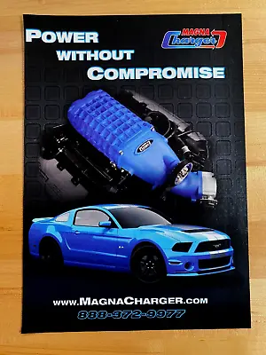 2011 Original Print Ad Magna Charger Ford Mustang GT • $5.99