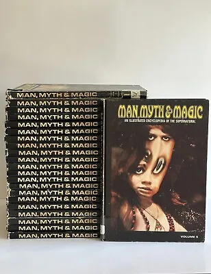 Vintage Man Myth & Magic Supernatural Books 22 Withdrawn Library-Used Imperfect • $199.99