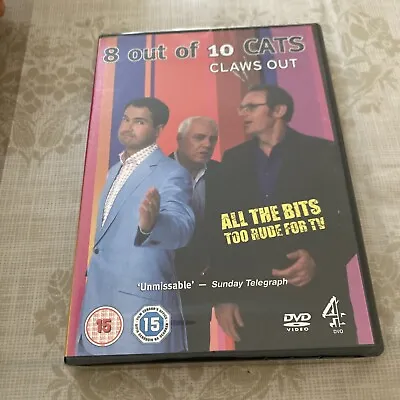 8 OUT OF 10 CATS CLAWS OUT DVD BEST BITS - New And Sealed • £9.90