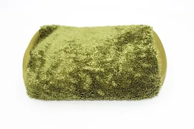 Moshi Microbead Green 14  Squishy Pillow Plush Rare Tube Lumbar Fuzzy Round/Long • $30.92