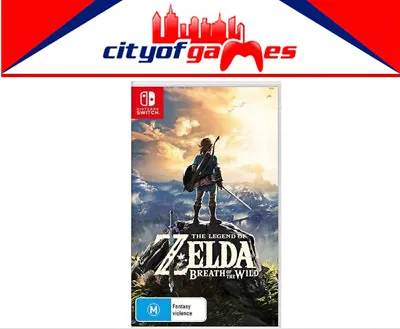 The Legend Of Zelda Breath Of The Wild Switch Brand New  • $84.95