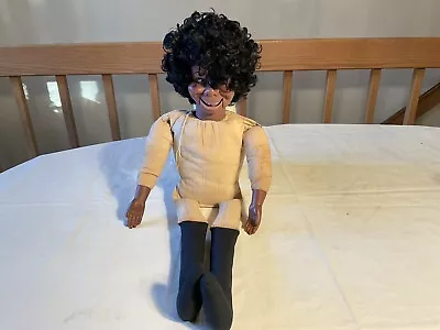 Vtg. 1973 Eegee Lester African American Ventriloquist Dummy Doll 25 In. Nude • $29.99