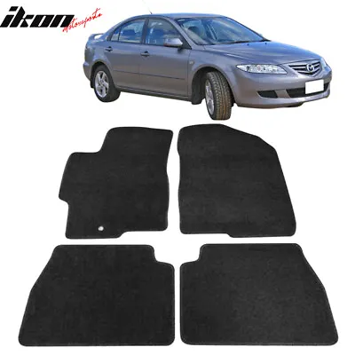 Fits 03-08 Mazda 6 4Dr 5Dr OE Factory Fitment Car Floor Mats Front & Rear Nylon • $42.99