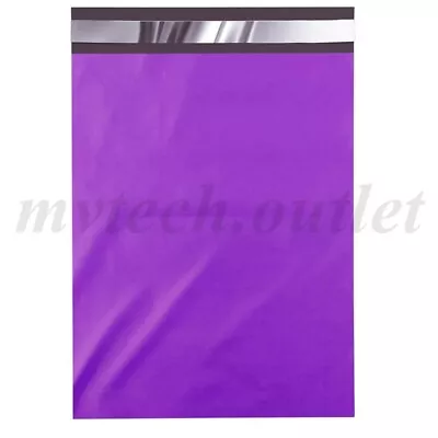 Purple Poly Mailers Shipping Mailing Packaging Plastic Envelope Self Sealing Bag • $4.09