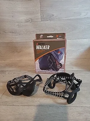 Yaktrax WALKER Snow Ice Walking Shoe Boot Pro Chain Safety Anti-Slip Easy MEDIUM • £8.99