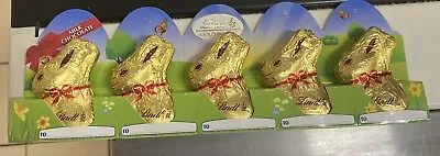 2 X Lindt Gold Bunny  Chocolate 5 Pack 50g • £49.99