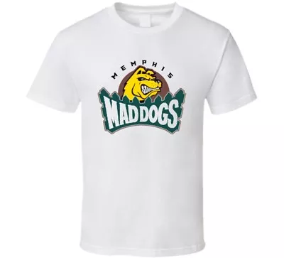 Memphis Mad Dogs Retro Canadian Football T Shirt • $21.99