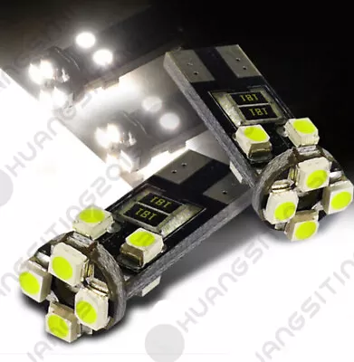 2PCS Xenon White Canbus Error Free T10 W5W LED Bulbs For Mercedes Parking Lights • $5.61