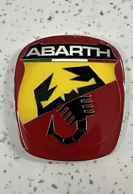 FIAT 500 Upgrade Badge To Abarth Badge Red Sporty Front Or Rear Overlay Badge • £6.95