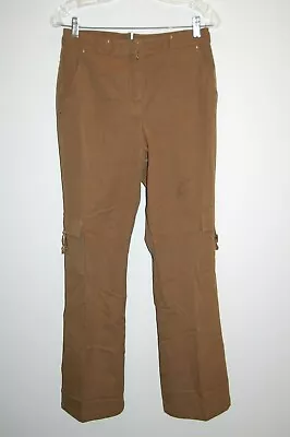 £24.02 • Buy ST JOHN Military Olive Green CARGO PANTS W/ GOLD ACCENTS SZ 4, Needs Repair