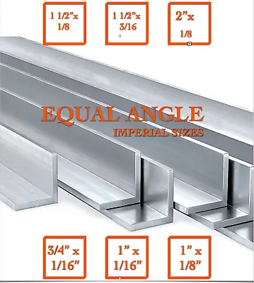 £3.30 • Buy Aluminium EQUAL ANGLE - Imperial Variations: 0.75 In - 1 In - 1.5 In - 2 In
