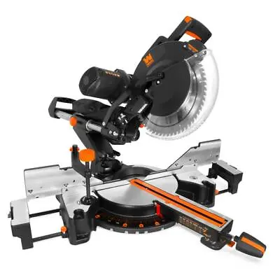 WEN Miter Saw 12 In Dual Bevel Sliding Compound Corded Laser Cast Aluminum Black • $336.89