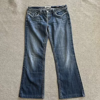 Vintage MEK Men’s Size 32 X 29 Denim Jeans Bootcut Distressed Made In USA • $25