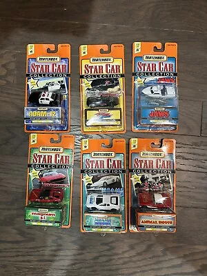 Lot Of 6 Rare New Matchbox Star Car Collection Cars In Sealed Package • $99.99