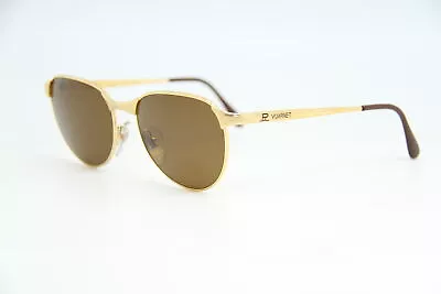 Vintage Vuarnet 040 Gold Metal Sunglasses PX2000 Brown Lens • $139