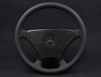 Mercede- Benz SPORTLINE Steering Wheel NEW Leather W140 W202 W210 W124 R129 OEM • $380