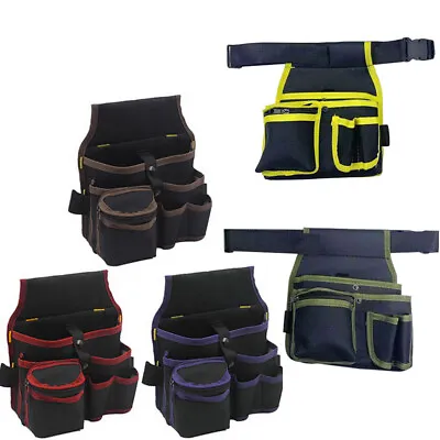 £7.59 • Buy Tool Waist Belt Bag Pouch Pocket Electricians Storage Screwdriver Kit Holder
