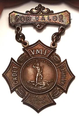 Confederate Virginia Military Institute Award Medal Cadets Battle Of New Market • $1