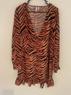 $17 • Buy Brand New ASOS Size UK 16 Animal Print Dress. BNWT.