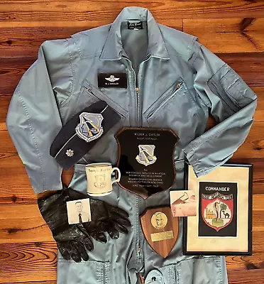 RARE Vintage Named Air Force TEST PILOT Flight Suit & Gear Lot...Vietnam War Era • $102.50