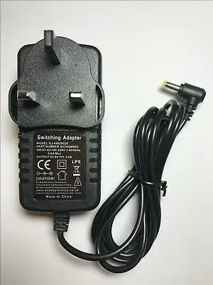 9.0V 9V AC-DC Adaptor Power Supply Charger 4 Logik L7DUALM13 Portable DVD Player • £11.99