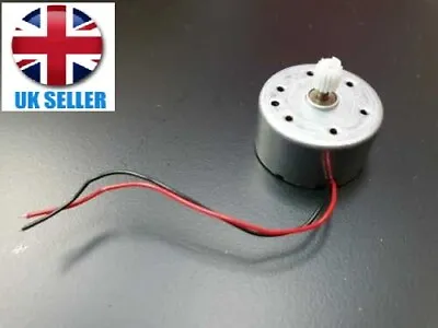 RF-300C-11440 D/V5.9 3V-6V Mini 24mm Round Spindle Motor For CD DVD Player Fan • £5.50