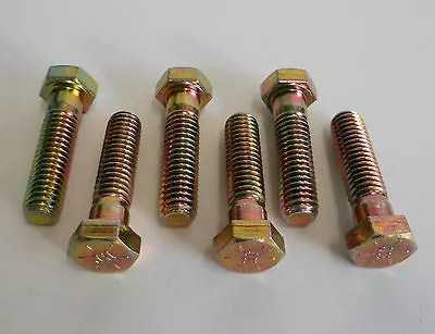 $8.95 • Buy 1955-02 Chevy Sbc Pontiac V8 Transmission Bell Housing To Engine Block Bolts (6)