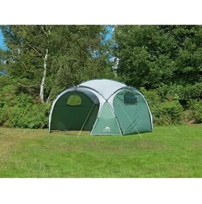 TRESPASS CV EVENT DOME SHELTER GAZEBO (3.5m X 3.5m BRAND NEW WITH SIDES RRP £199 • £124.99