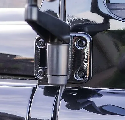 Land Rover Defender Black Stainless Steel Security Door Hinge Bolts - 90 CSW • £94.99