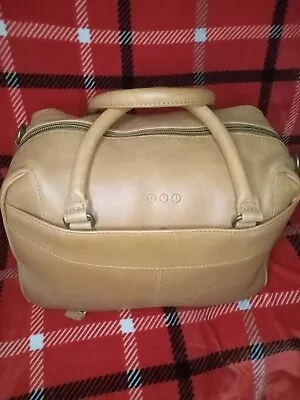  Vintage Leather Briggs And Riley Duffle Bag • $100