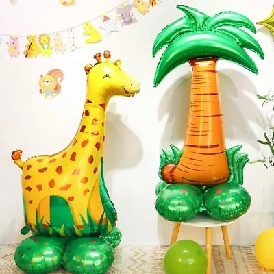 Inflatable Balloon Large Jungle Animals Balloon Birthday Party Decor Balon • $13.75