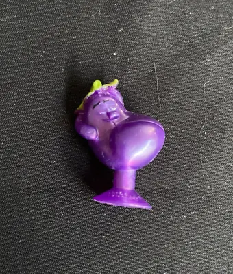 Coles Little Shop Mini Collectables Stikeez Rare Metallic Eddie Eggplant • £5.58